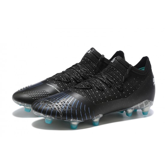 Kopacky Puma Future Z 1.3 Instinct FG Low Černá Zlato Modrý Pánské