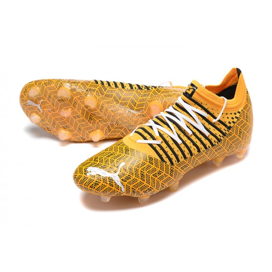 Kopacky Puma Future Z 1.3 Instinct FG Low Modrý Oranžovýý Bílý Pánské