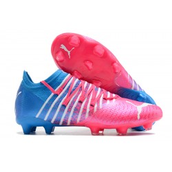 Kopacky Puma Future Z 1.3 Instinct FG Low Růžový Modrý For Pánské Dámské