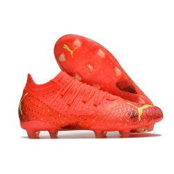 Kopacky Puma Future Z 1.3 Instinct FG Low Červené Žlutý For Pánské Dámské