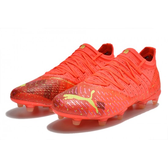 Kopacky Puma Future Z 1.3 Instinct FG Low Červené Žlutý For Pánské Dámské