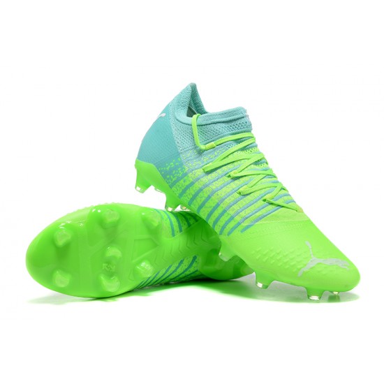 Kopacky Puma Future Z 1.3 Instinct FG Low Turqoise Zelená Pánské