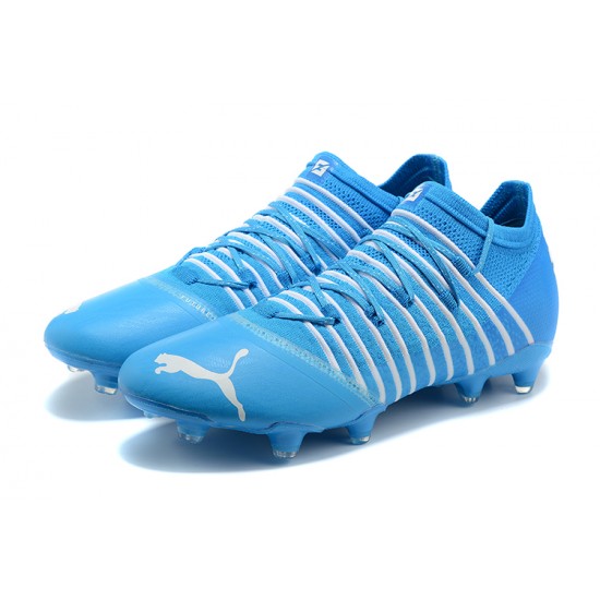 Kopacky Puma Future Z 1.3 Instinct FG Low Bílý Modrý Pánské