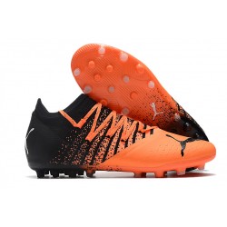 Kopacky Puma Future Z 1.3 Instinct MG Low Černá Oranžovýý Pánské  