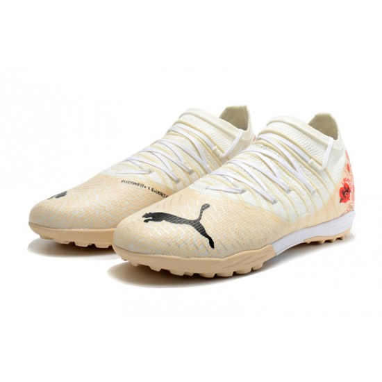 Kopacky Puma Future Z 1.3 Instinct TF Low Béžový Bílý Červené Pánské