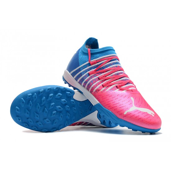 Kopacky Puma Future Z 1.3 Instinct TF Low Modrý Růžový Pánské