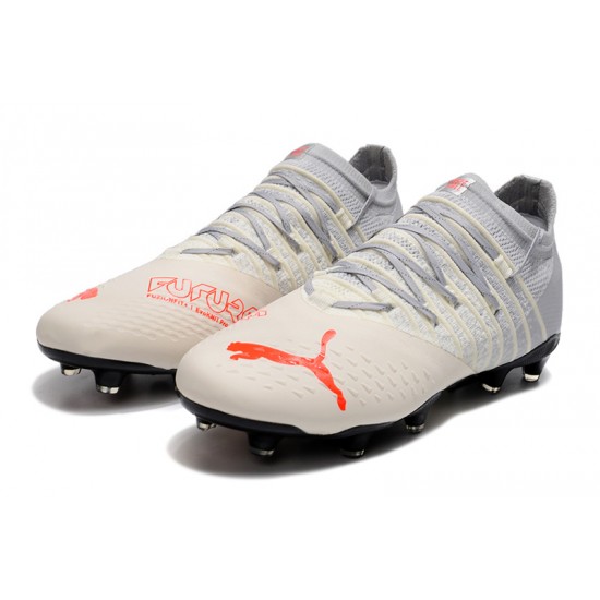 Kopacky Puma Future Z 1.3 Instinct tf Low Šedá Černá Bílý Pánské