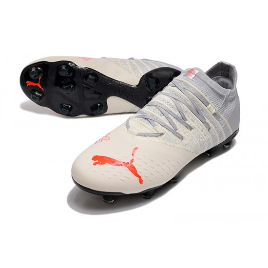 Kopacky Puma Future Z 1.3 Instinct tf Low Šedá Černá Bílý Pánské