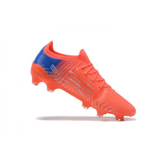 Kopacky Puma Ultra 1 2 FG Oranžovýý Modrý Šedá Low Pánské