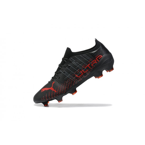 Kopacky Puma Ultra 1 3 FG AGG Sunblaze Puma Bílý Modrýmazing Černá Červené Low Pánské