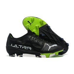 Kopacky Puma Ultra 1 4 Instinct FG Černá Zelená Low Pánské 