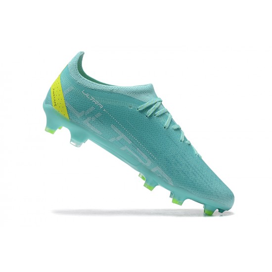 Kopacky Puma Ultra Ultimate FG LightZelená Žlutý Černá Low Pánské