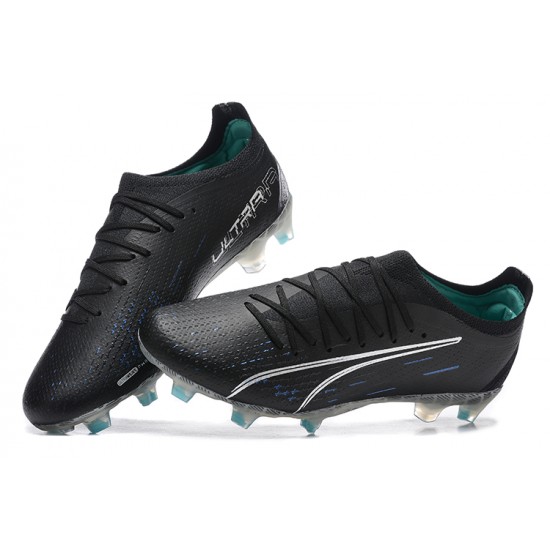 Kopacky Puma Ultra Ultimate FG Low Černá Modrý Pánské