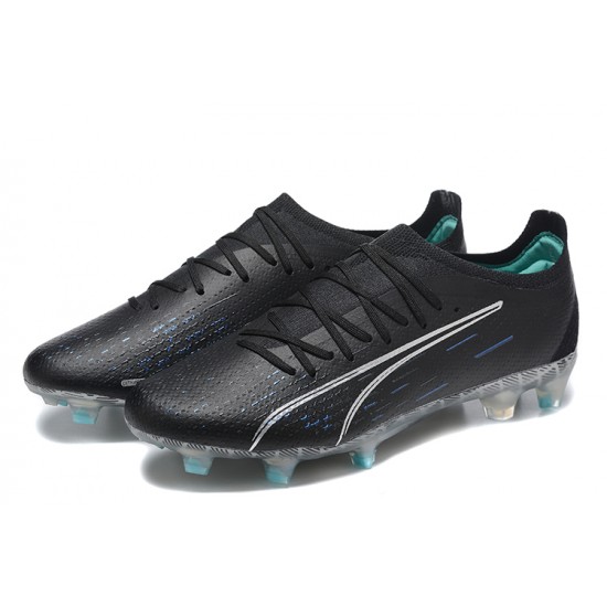 Kopacky Puma Ultra Ultimate FG Low Černá Modrý Pánské