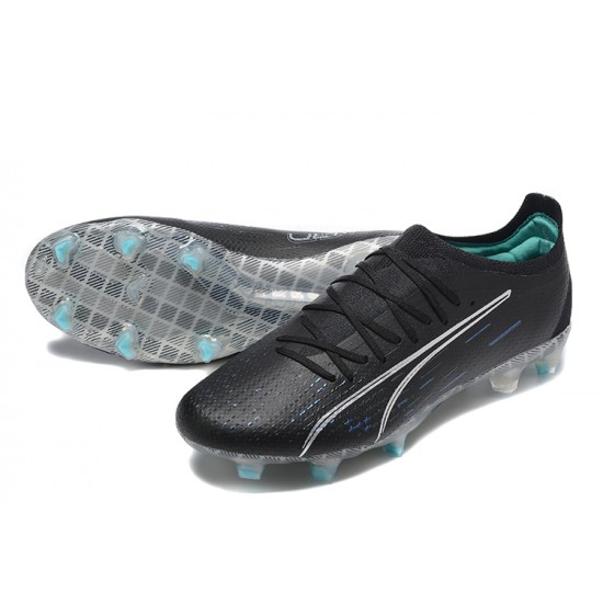 Kopacky Puma Ultra Ultimate FG Low Černá Modrý Pánské