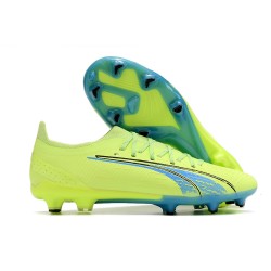 Kopacky Puma Ultra Ultimate FG Low Zelená Turqoise Pánské 