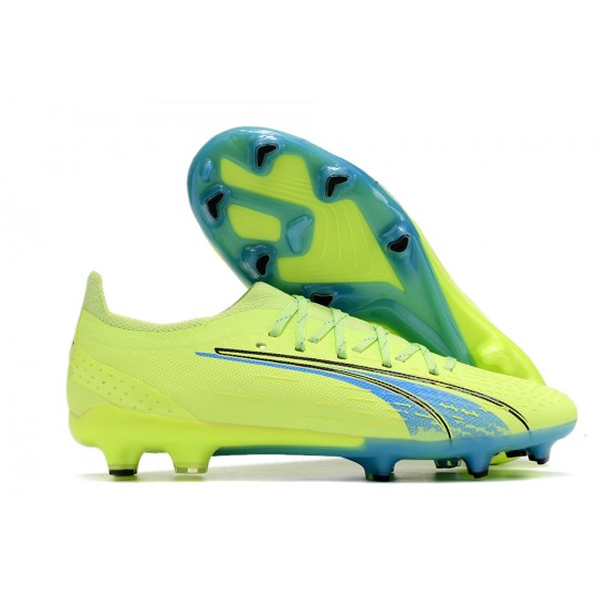 Kopacky Puma Ultra Ultimate FG Low Zelená Turqoise Pánské