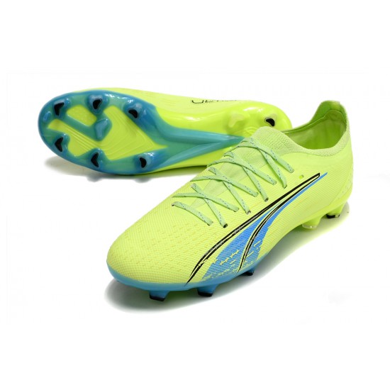 Kopacky Puma Ultra Ultimate FG Low Zelená Turqoise Pánské