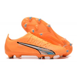 Kopacky Puma Ultra Ultimate FG Low Oranžovýý Modrý Pánské 