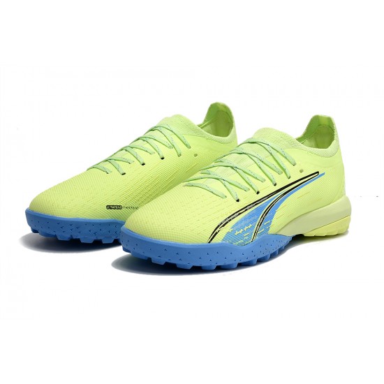 Kopacky Puma Ultra Ultimate TF Low Modrý Zelená Pánské