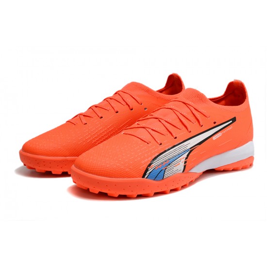 Kopacky Puma Ultra Ultimate TF Low Červené Bílý Pánské