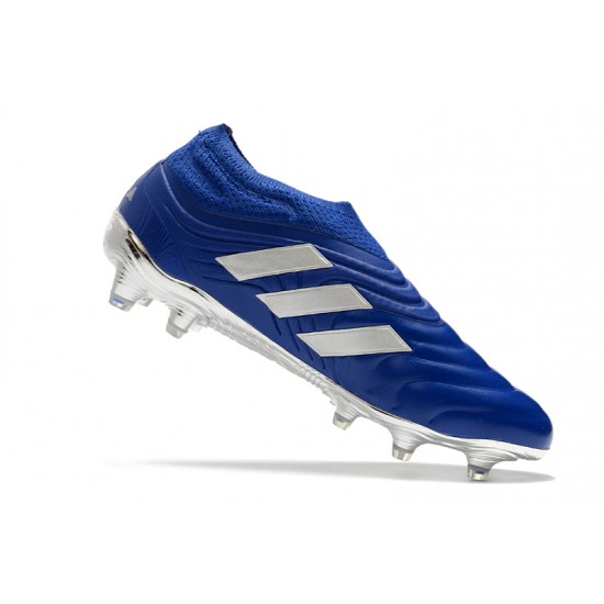 Kopačky Adidas Copa 20+ FG Modrý Stříbro 39-45