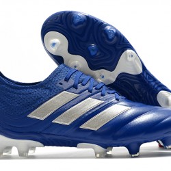 Kopačky Adidas Copa 20.1 FG Modrý Stříbro 39-45