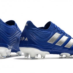 Kopačky Adidas Copa 20.1 FG Modrý Stříbro 39-45