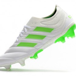 Kopačky Adidas Copa 20.1 FG Bílá Zelená 39-45
