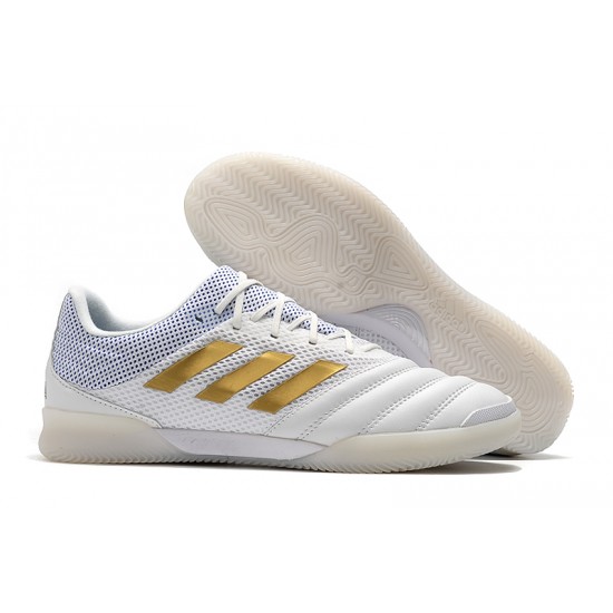 Kopačky Adidas Copa 20.1 IN Bílá Zlato 39-45