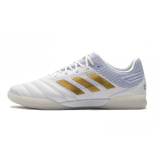 Kopačky Adidas Copa 20.1 IN Bílá Zlato 39-45