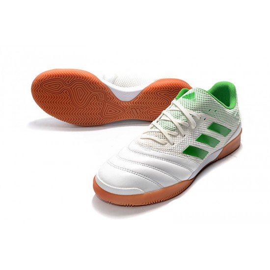 Kopačky Adidas Copa 20.1 IN Bílá Zelená 39-45