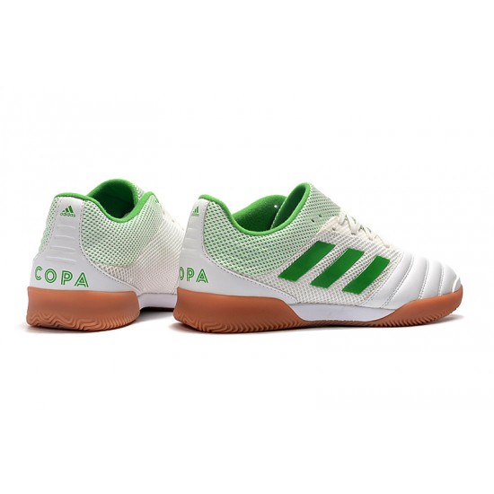 Kopačky Adidas Copa 20.1 IN Bílá Zelená 39-45