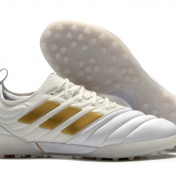 Kopačky Adidas Copa 20.1 TF Bílá Zlato 39-45