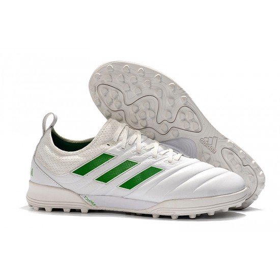 Kopačky Adidas Copa 20.1 TF Bílá Zelená 39-45