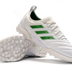 Kopačky Adidas Copa 20.1 TF Bílá Zelená 39-45