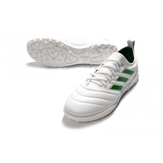 Kopačky Adidas Copa 20.1 TF Bílá Zelená 39-45