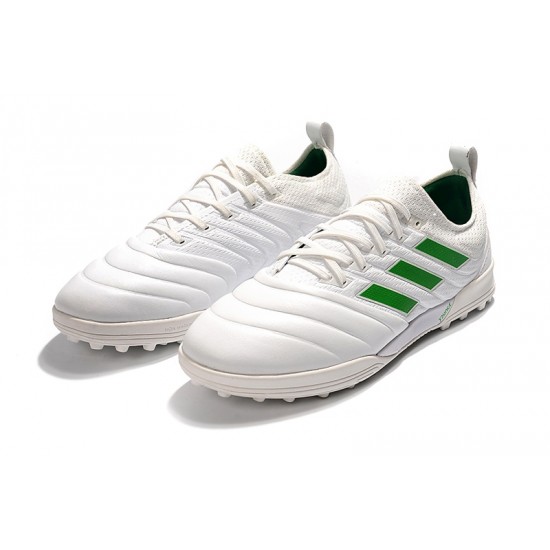 Kopačky Adidas Copa 20.1 TF Bílá Zelená 39-45