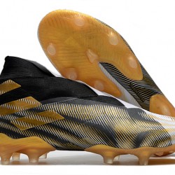 Kopačky Adidas Nemeziz 19+ FG Černá Zlato Bílá 39-45