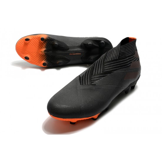 Kopačky Adidas Nemeziz 19+ FG Černá oranžový 39-45