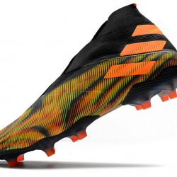 Kopačky Adidas Nemeziz 19+ FG Černá oranžový Zelená 39-45
