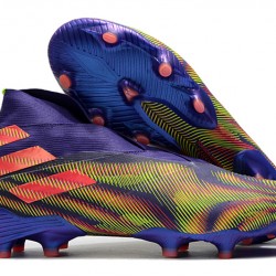 Kopačky Adidas Nemeziz 19+ FG Nachový Červené Zelená 39-45