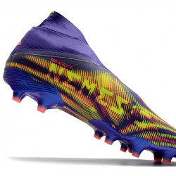 Kopačky Adidas Nemeziz 19+ FG Nachový Červené Zelená 39-45
