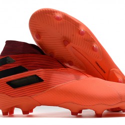 Kopačky Adidas Nemeziz 19+ FG Červené Černá 39-45