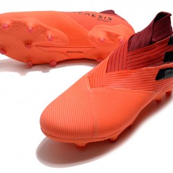 Kopačky Adidas Nemeziz 19+ FG Červené Černá 39-45