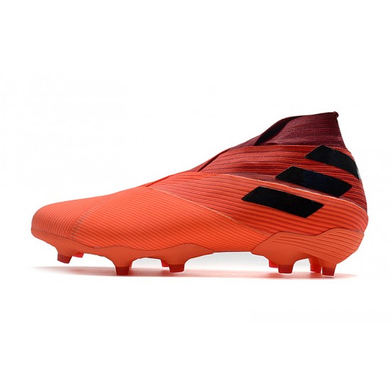 Kopačky Adidas Nemeziz 19+ FG Červené Černá 39-45