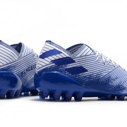 Kopačky Adidas Nemeziz 19.1 AG Bílá Modrý 39-45