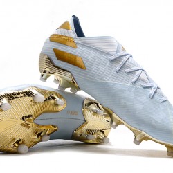Kopačky Adidas Nemeziz 19.1 FG Modrý Zlato 39-45