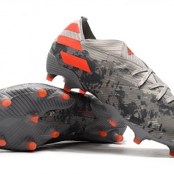 Kopačky Adidas Nemeziz 19.1 FG Šedá oranžový 39-45