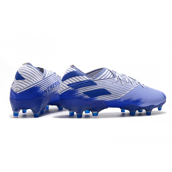 Kopačky Adidas Nemeziz 19.1 FG Bílá Modrý 39-45